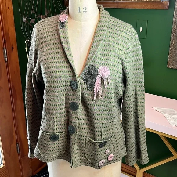 Sigrid olsen cashmere cardigan on sale